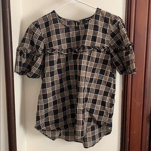 3 for $30💕 Madewell plaid shirt BNWT
